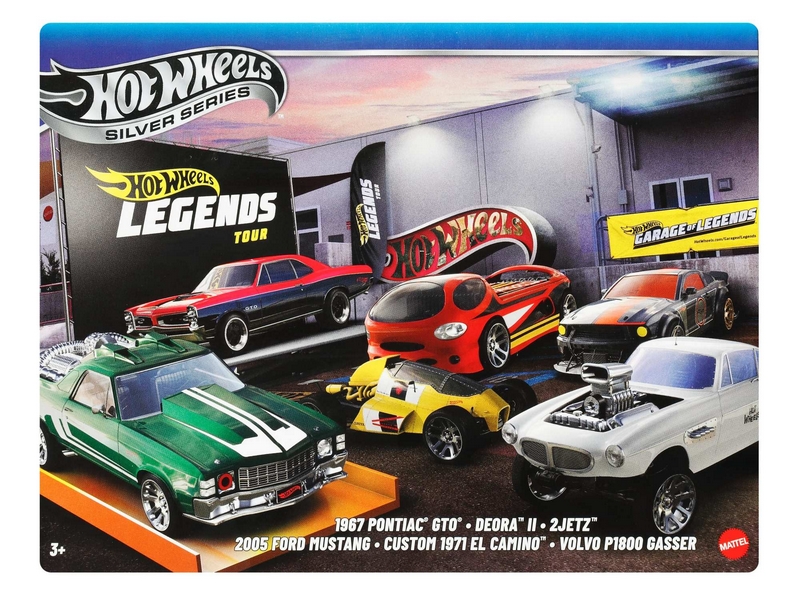 Hot Wheels Legends Cars 1:64 6-dielna sada Hračky Autá 3+ JBY78